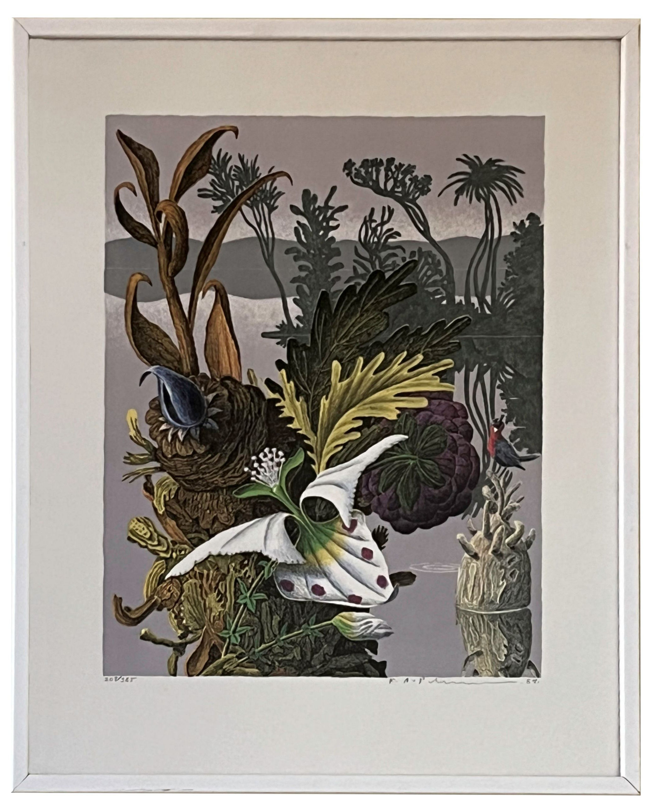 Karl Axel Pehrson Sverige (1921–2005) Färglitografi 207/385