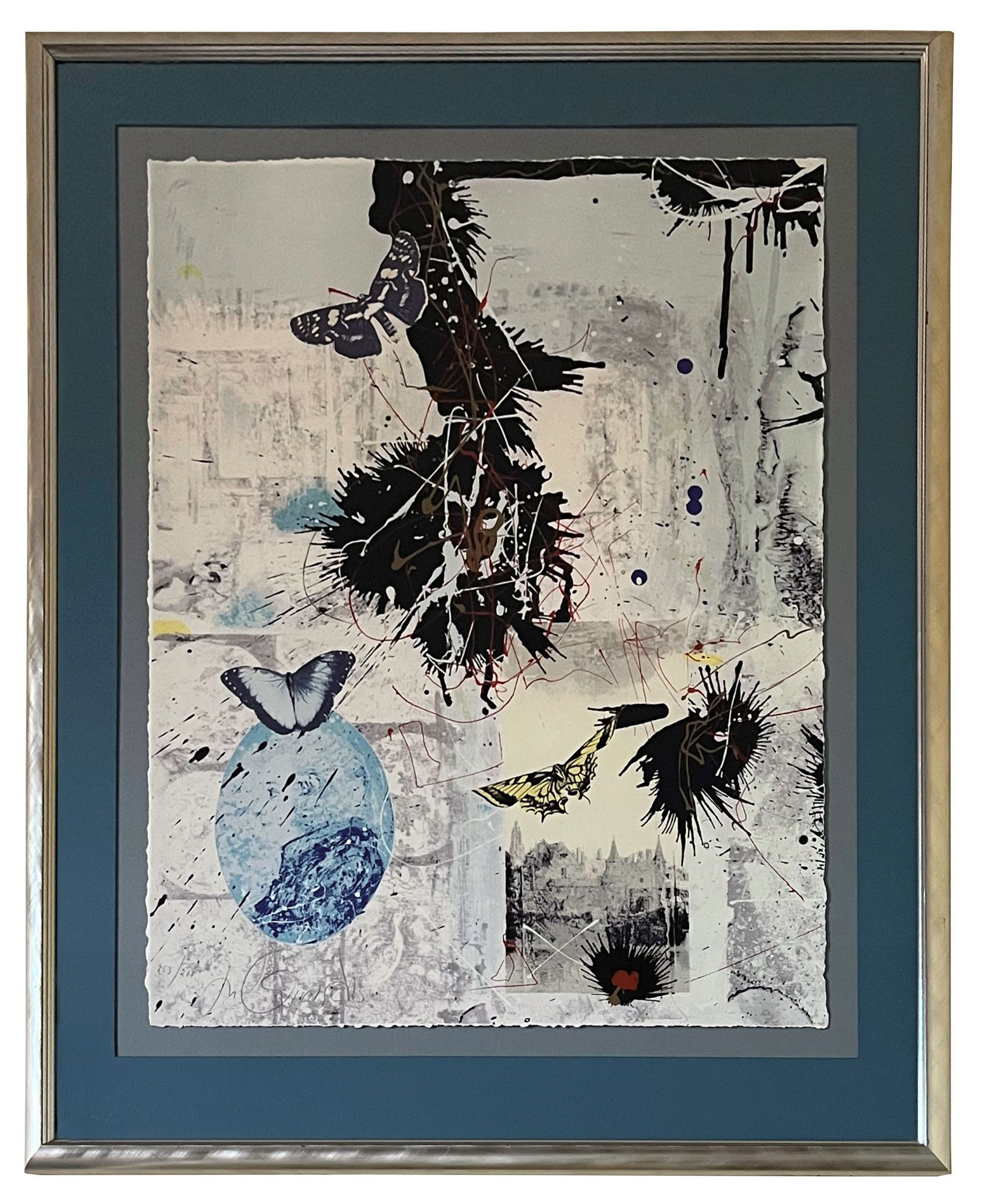 Michael Qvarsebo Sverige (1945) Färglitografi 253/260