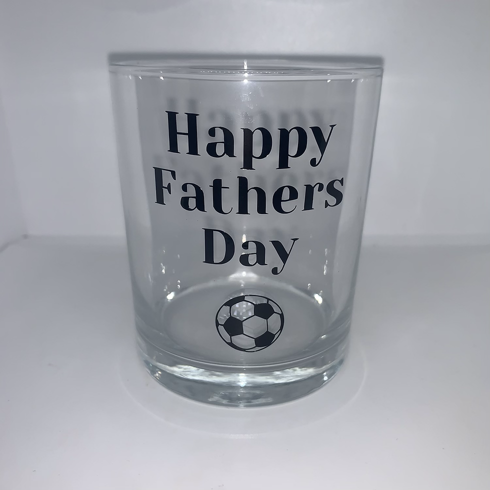 Fathers Day Whiskey Glass