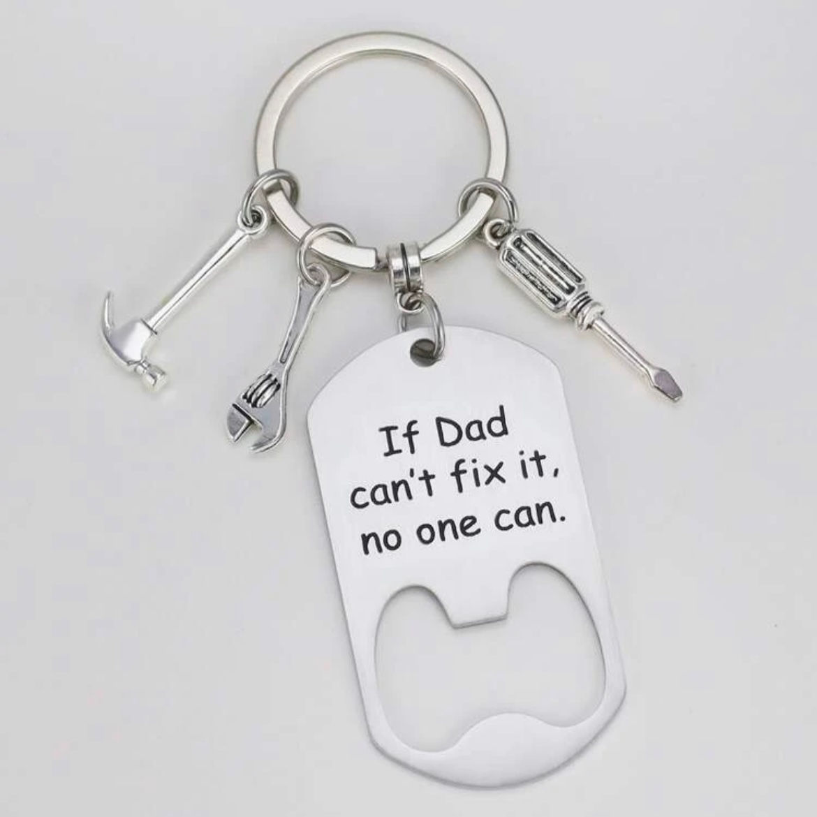 Personalised Bottle Opener Keyring