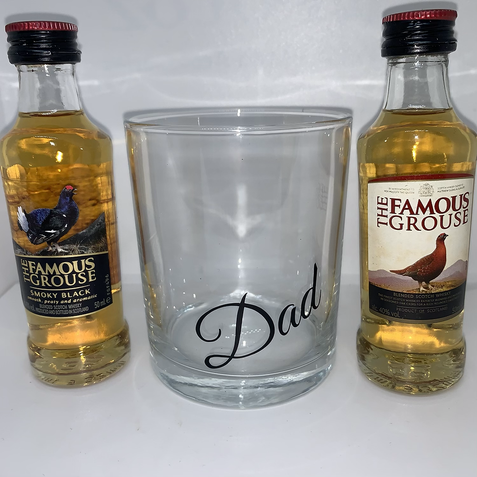Personalised Whiskey Glass