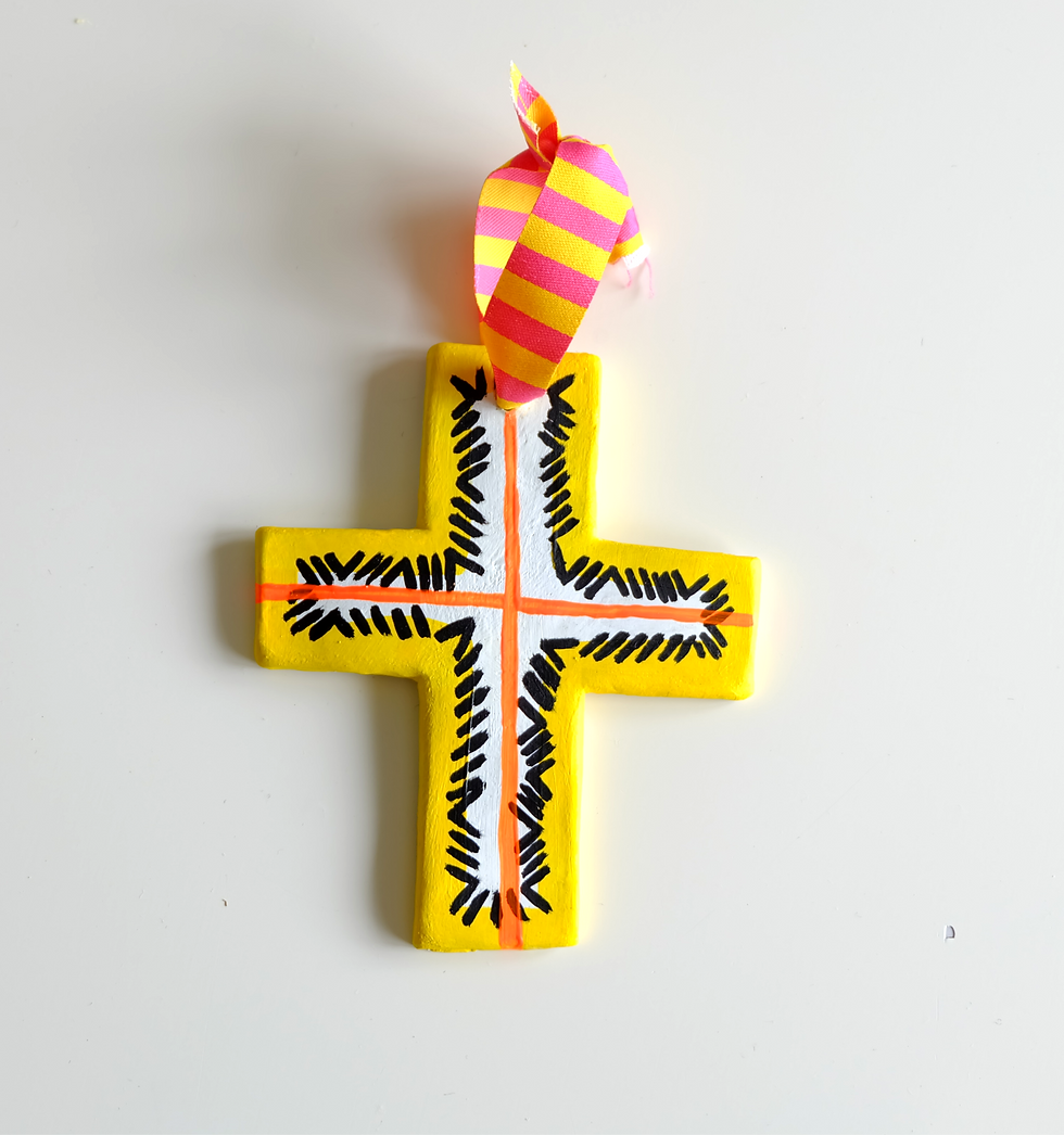 Miniature : croix jaune