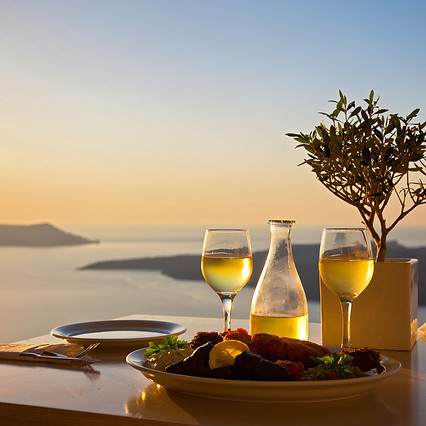 Greece sunset dinner wine_edited.jpg