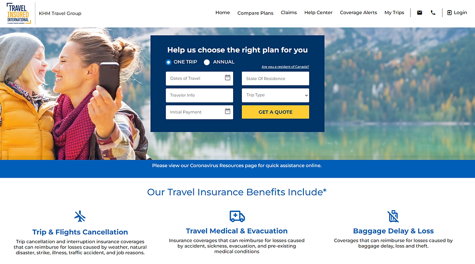 travel insurance expert online travel 