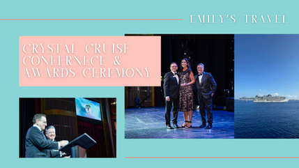 Celebrating Agent & Agency of the Year onboard the Crystal Cruise