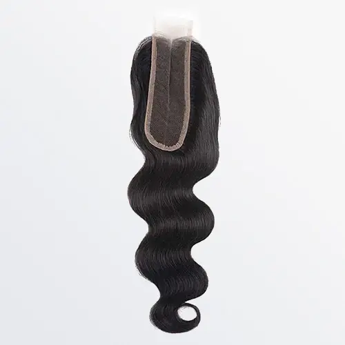Thumbnail: Achieve the perfect install with this upgraded 2x6 HD body wave closure. Features ultra-thin lace and a deep part.