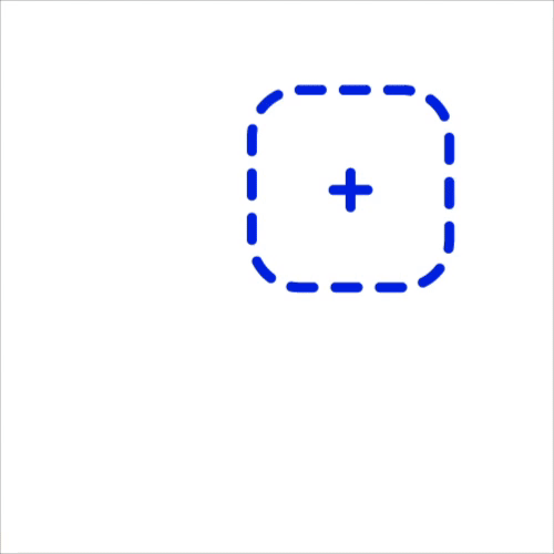 Gif of drag and drop concept