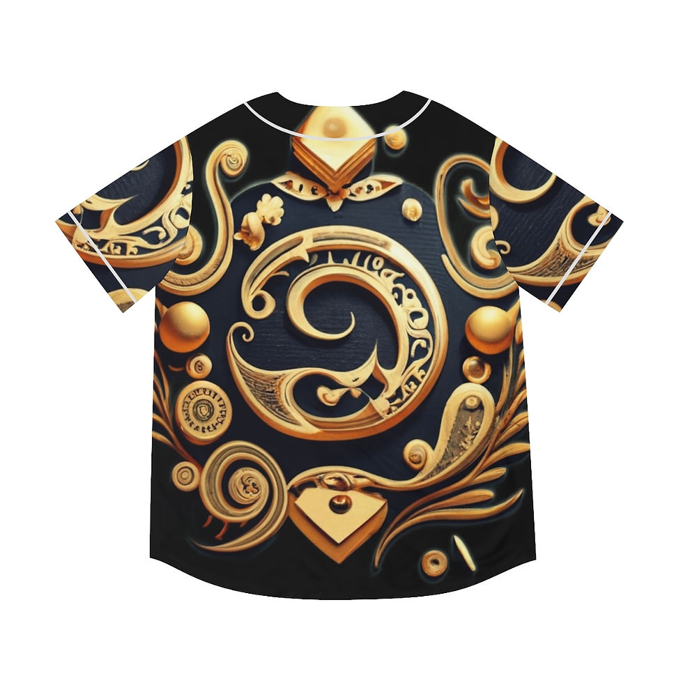 Thumbnail: BlackCatalyst100 Kingdom_100 Men's Baseball Jersey