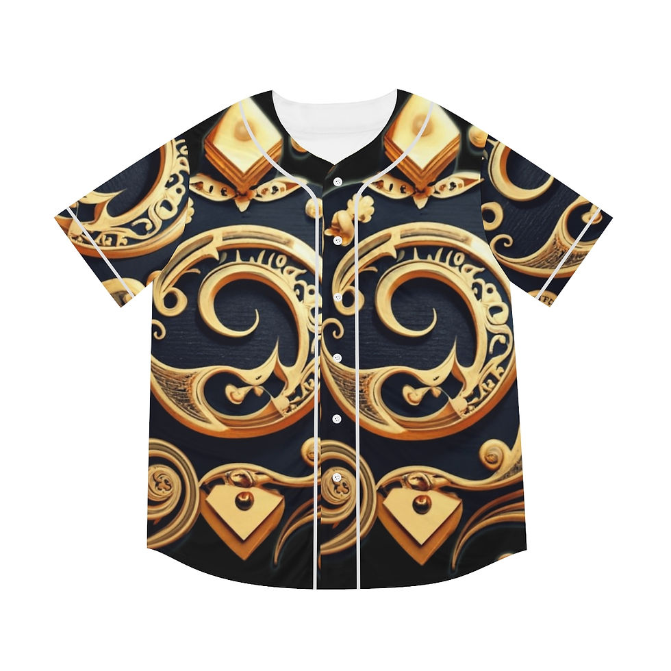 Thumbnail: BlackCatalyst100 Kingdom_100 Men's Baseball Jersey
