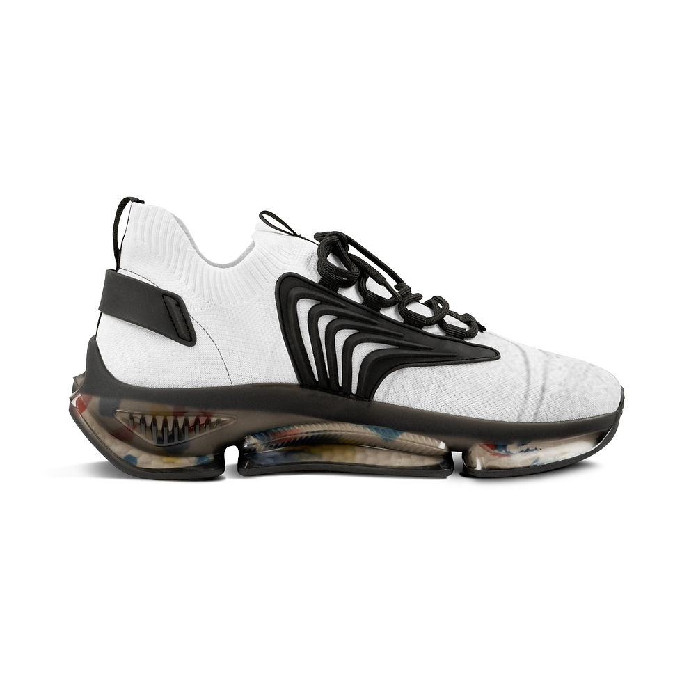 Thumbnail: Been On Social Distance [B.O.S.D] Men's Mesh Sports Sneakers