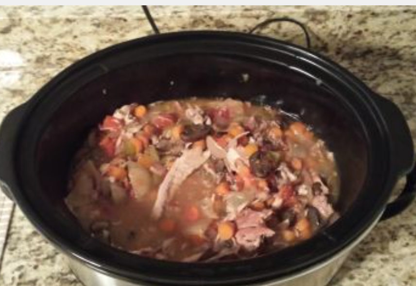Slow cooker rabbit stew