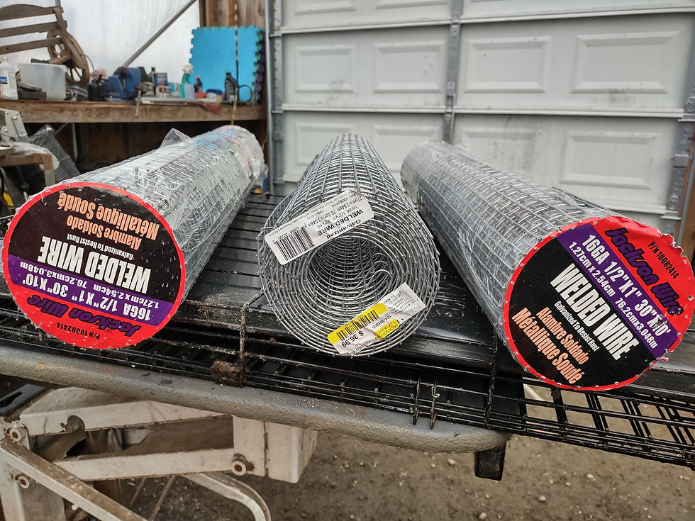 1/2"x1" galvanized welded wire