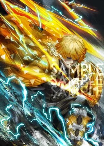 POSTER | ZENITSU | Thunderclap n Flash | Vinrylgrave Artstore