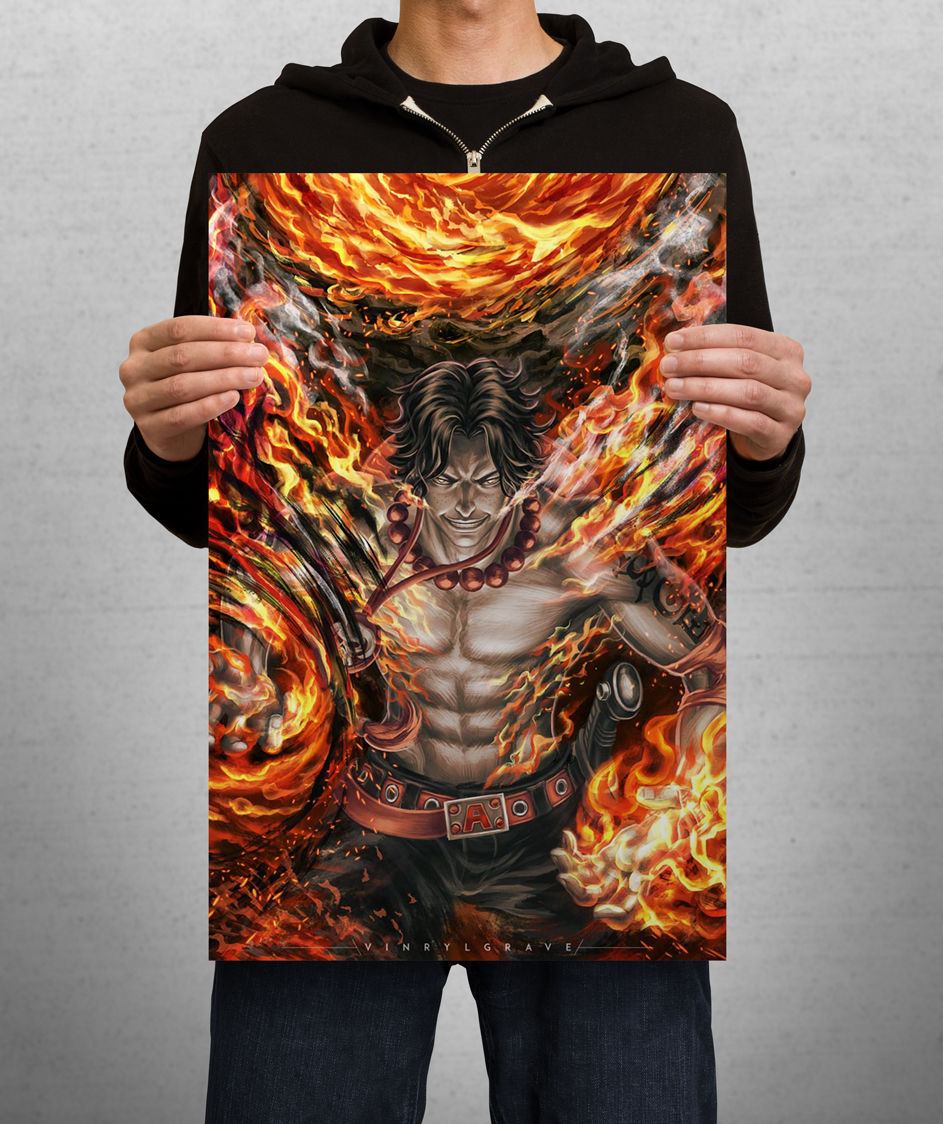 Thumbnail: POSTER | Portgas D Ace | Whitebeard 2nd Commander