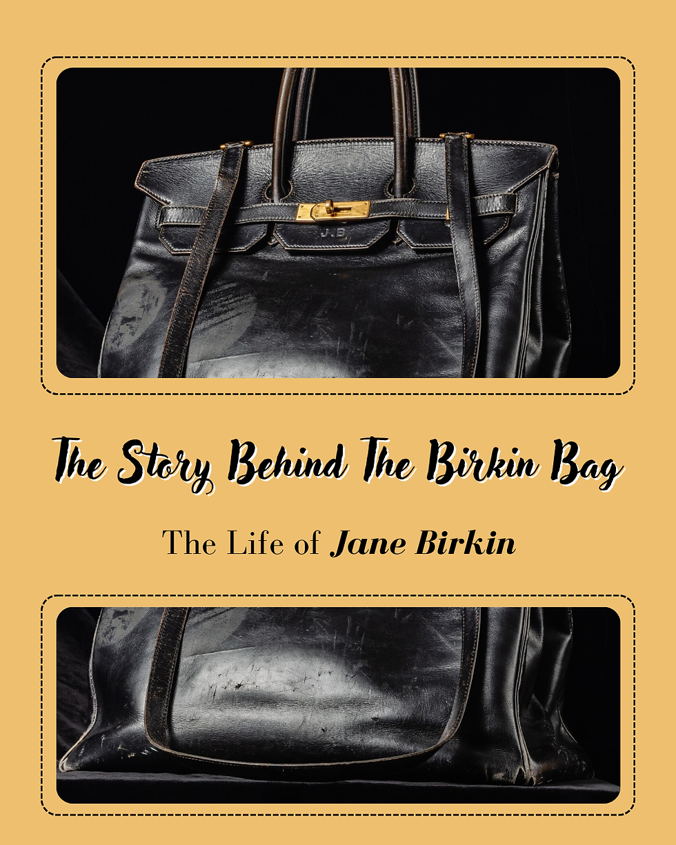 The Story Behind The Birkin Bag