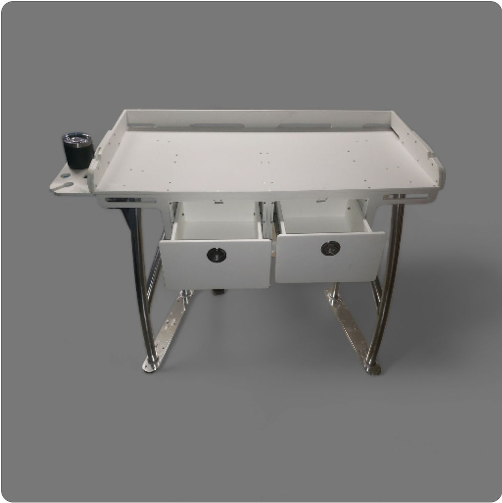 Thumbnail: Fillet Table with Drawers

