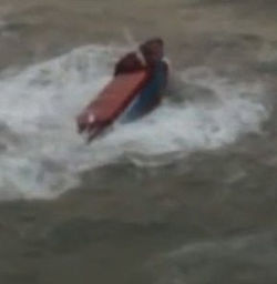 ADRİYATİK'DE TÜRK GEMİSİ BATTI