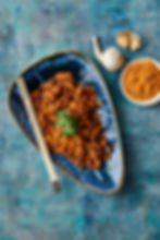 Crispy beef with crispy garlic