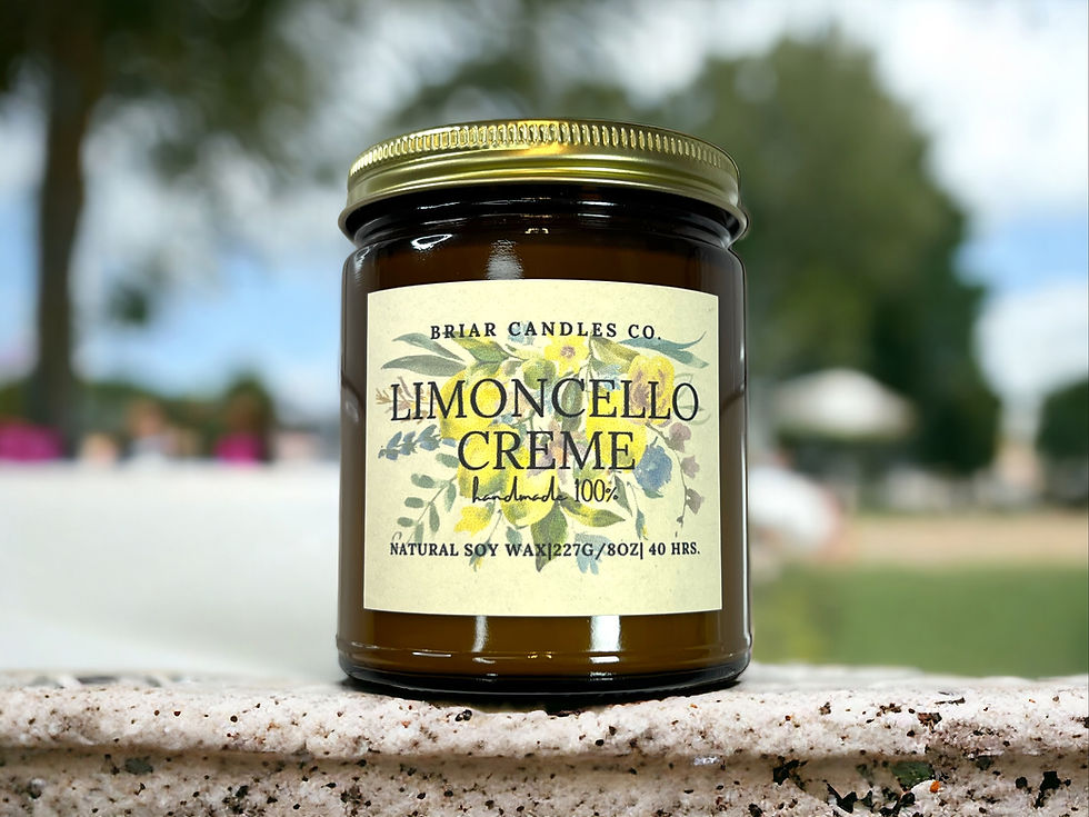 Thumbnail: Luminous Limoncello: Crème-scented Soy Candle