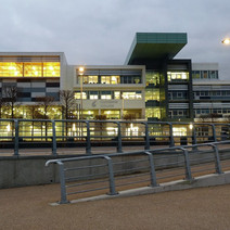 Clydebank College down beside the River Clyde. - 27th January 2011