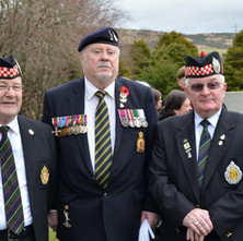 The Remembrance Service for The 75th Anniversary of the Clydebank Blitz at Old Dalnottar Cemetery. - 12th March 2016