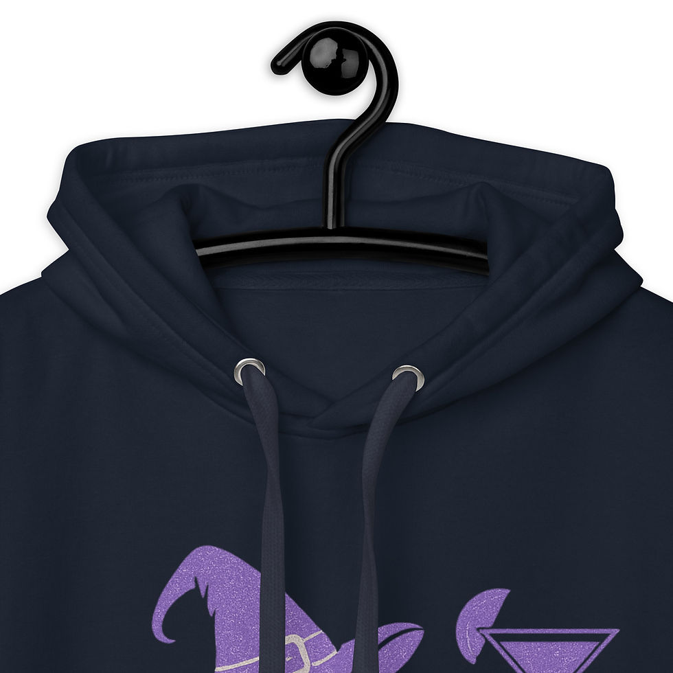 Thumbnail: Hallow Queen Witch Hoodie – Spooky Chic Halloween Sweatshirt for Women