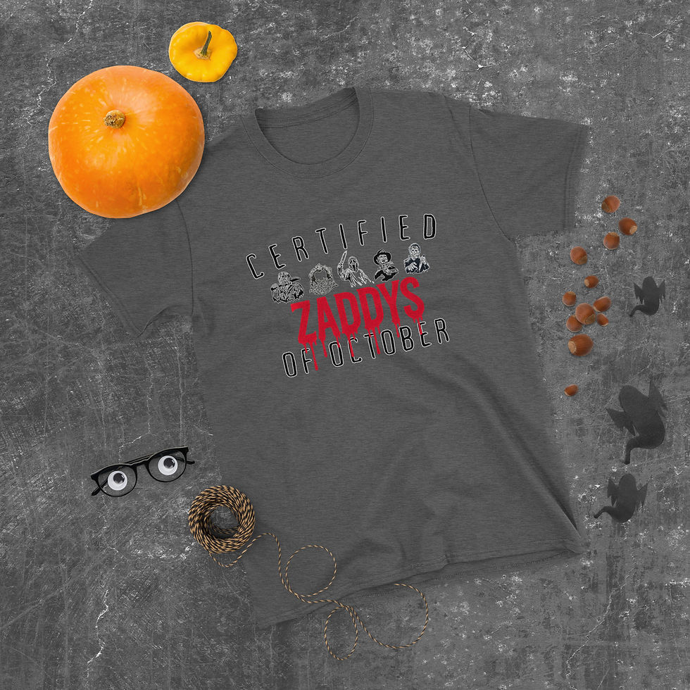 Thumbnail: Horror Movie Icons Tee | Freddy Jason Ghostface Halloween Shirt for Adults