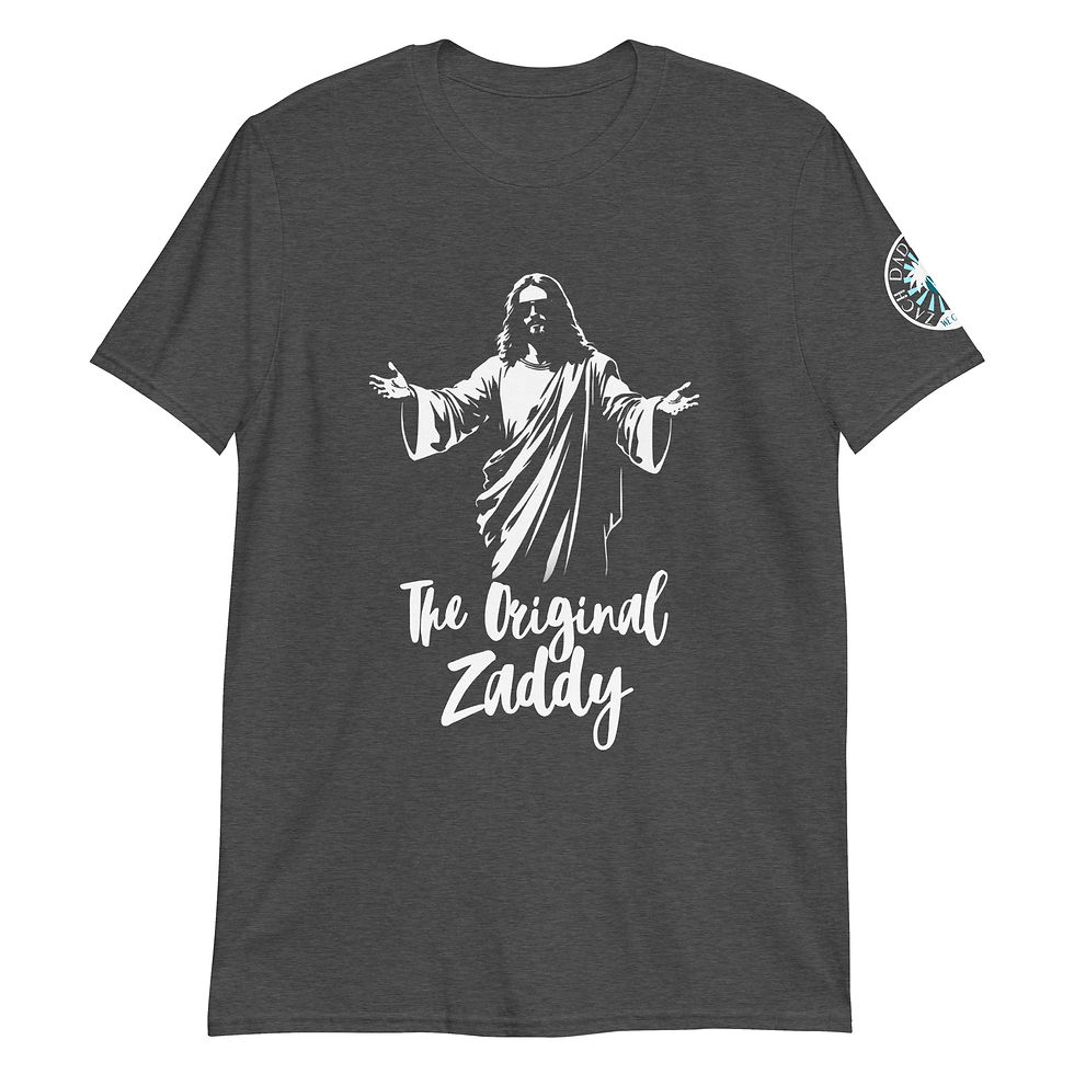 Thumbnail: Funny Jesus Shirt – Original Zaddy in Shades Christian Humor Tee