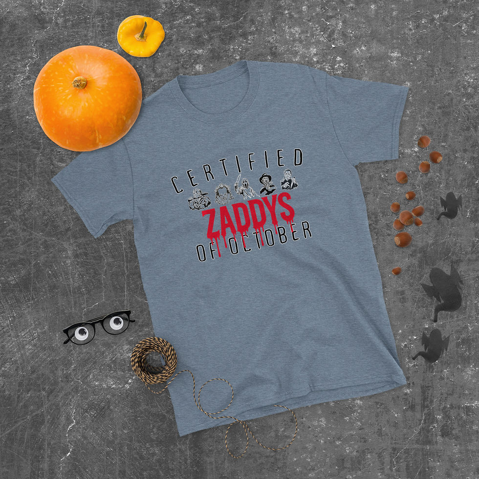 Thumbnail: Horror Movie Icons Tee | Freddy Jason Ghostface Halloween Shirt for Adults