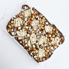 HREKKJAVÖKU SÚKKULAÐIPITAR MEÐ POPPI & PRETZEL