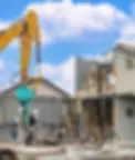 解体工事中の現場