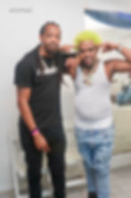 Tha Hot$hot & El Cherry at Latin Night at The St. Maarten Carnival on April 27, 2022 (1)