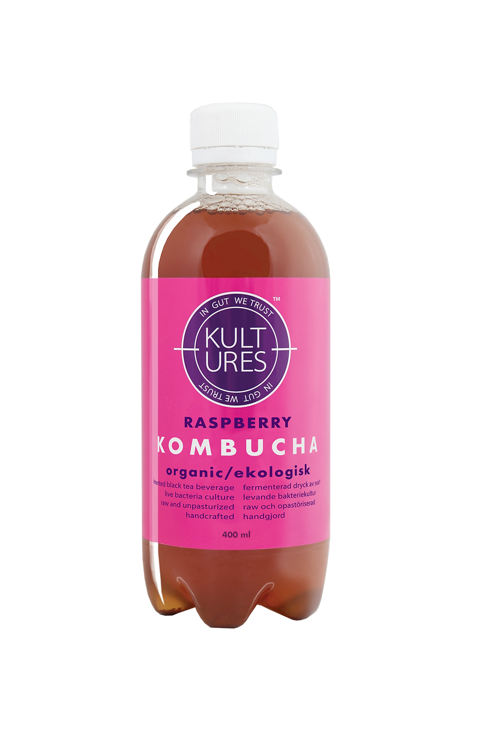KOMBUCHA hallon frilagd NY