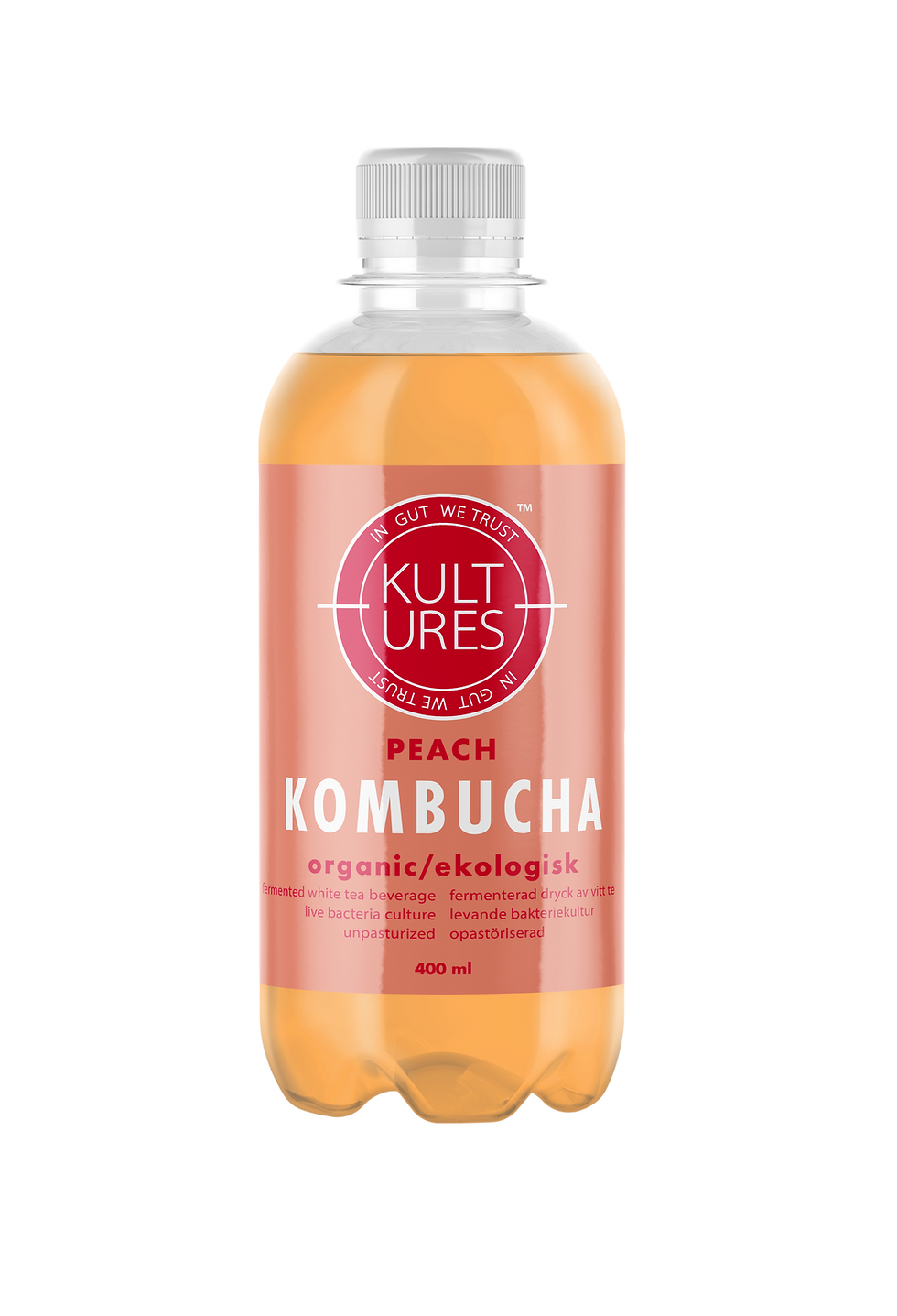 KULTURES kombucha Peach