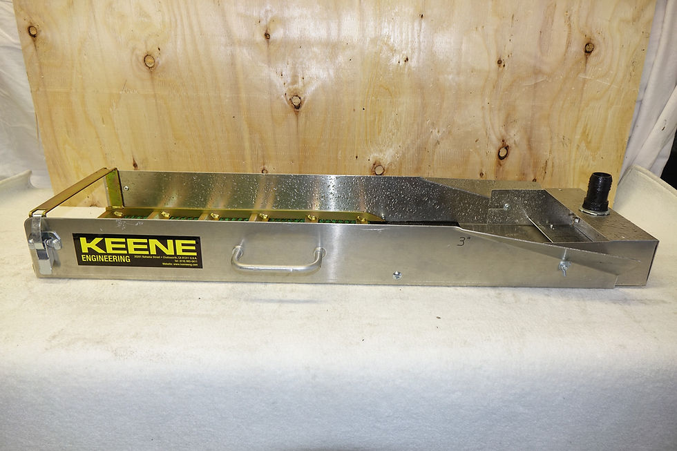Keene 10" Super Sluice Side View