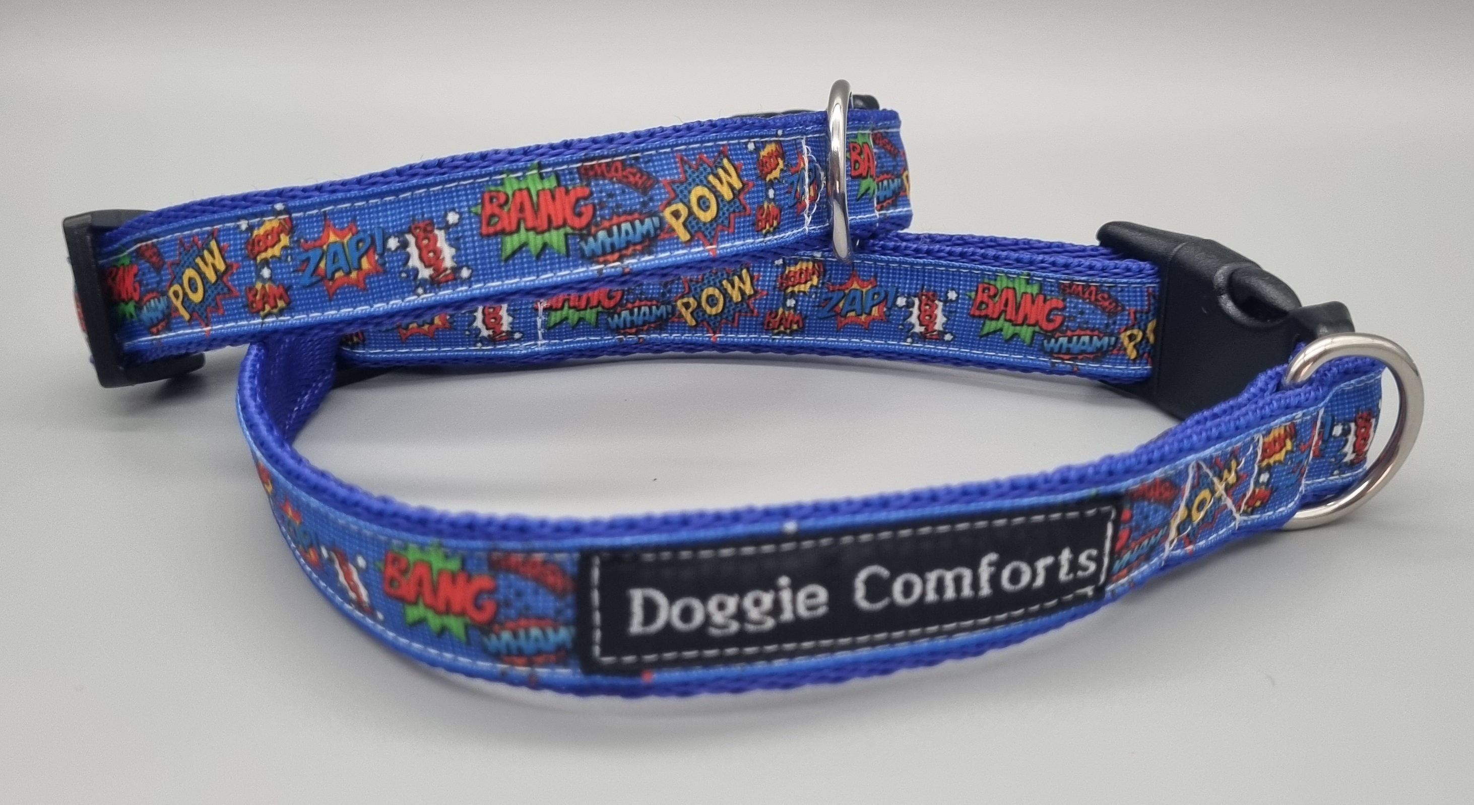 Crash, bang, pow collars & lead 20mm
