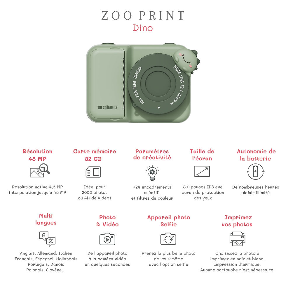 Miniature : Impression Zoo - Dino