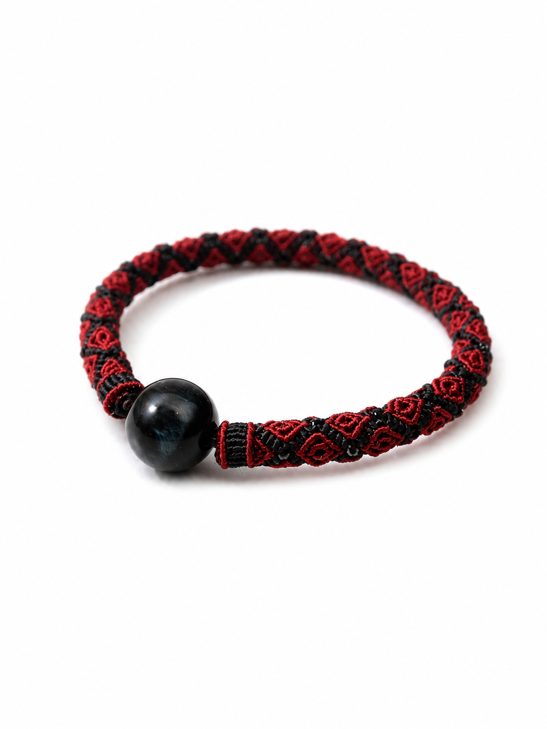 Handwoven Fret Pattern Bracelet | Chinese Knot Bracelet | Traditional Craft