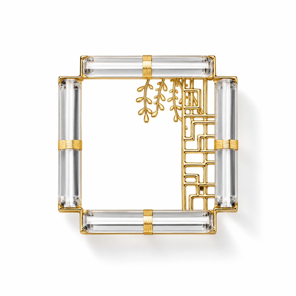 Vintage Window Brooch-Guiyu