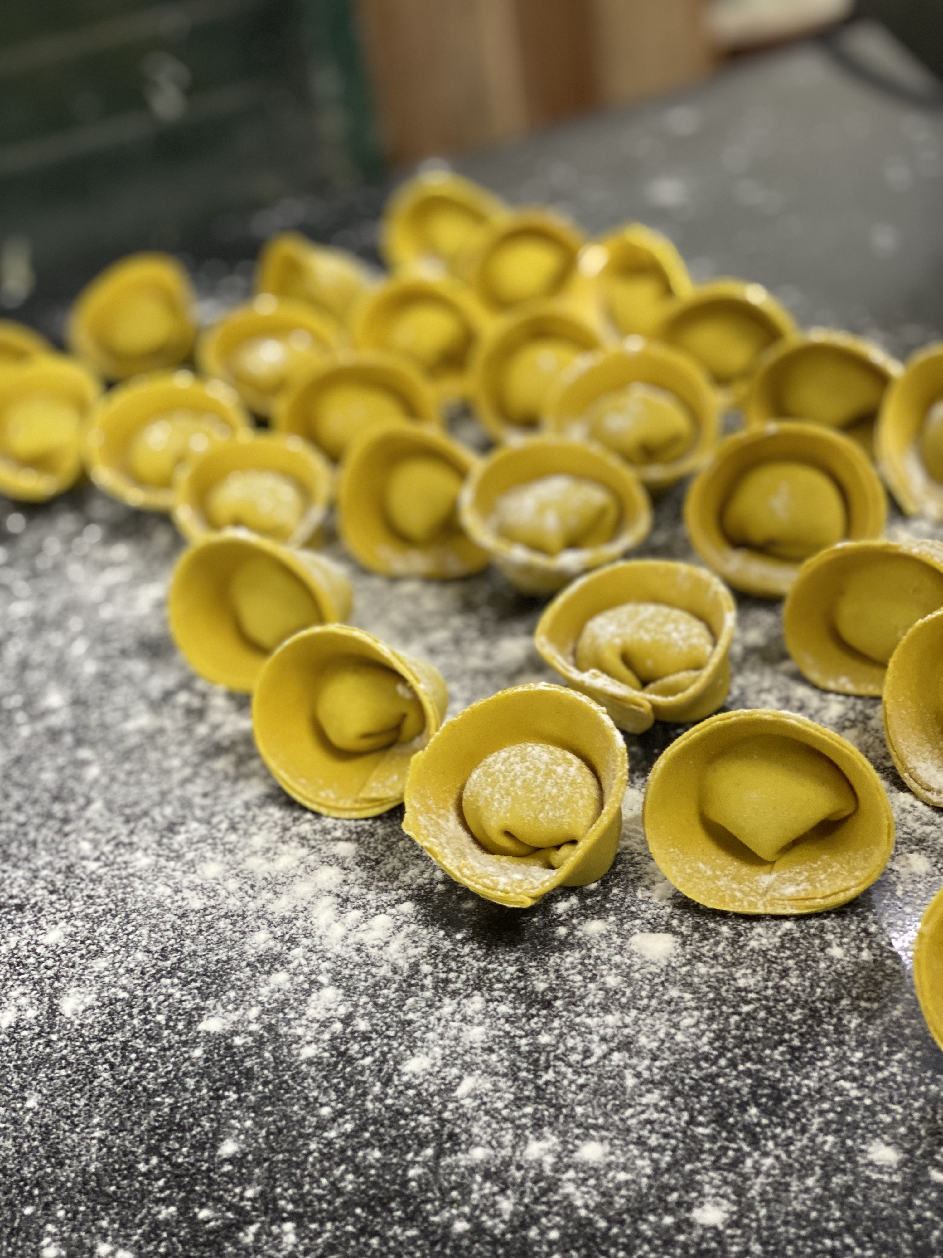 Tortelli de Cabotiã c/ Nozes