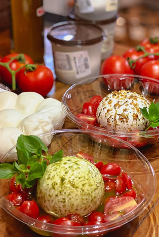 Burrata com Tomate Confit