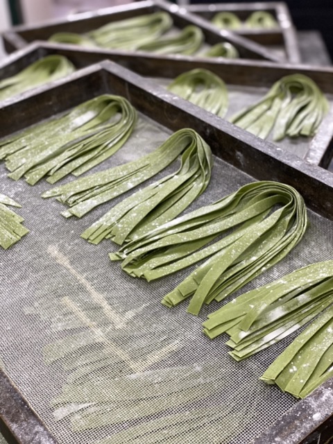 Pappardelle de Espinafre