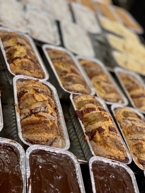 Bolo de Banana e Goiabada