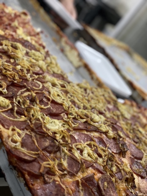 Focaccia de Calabresa