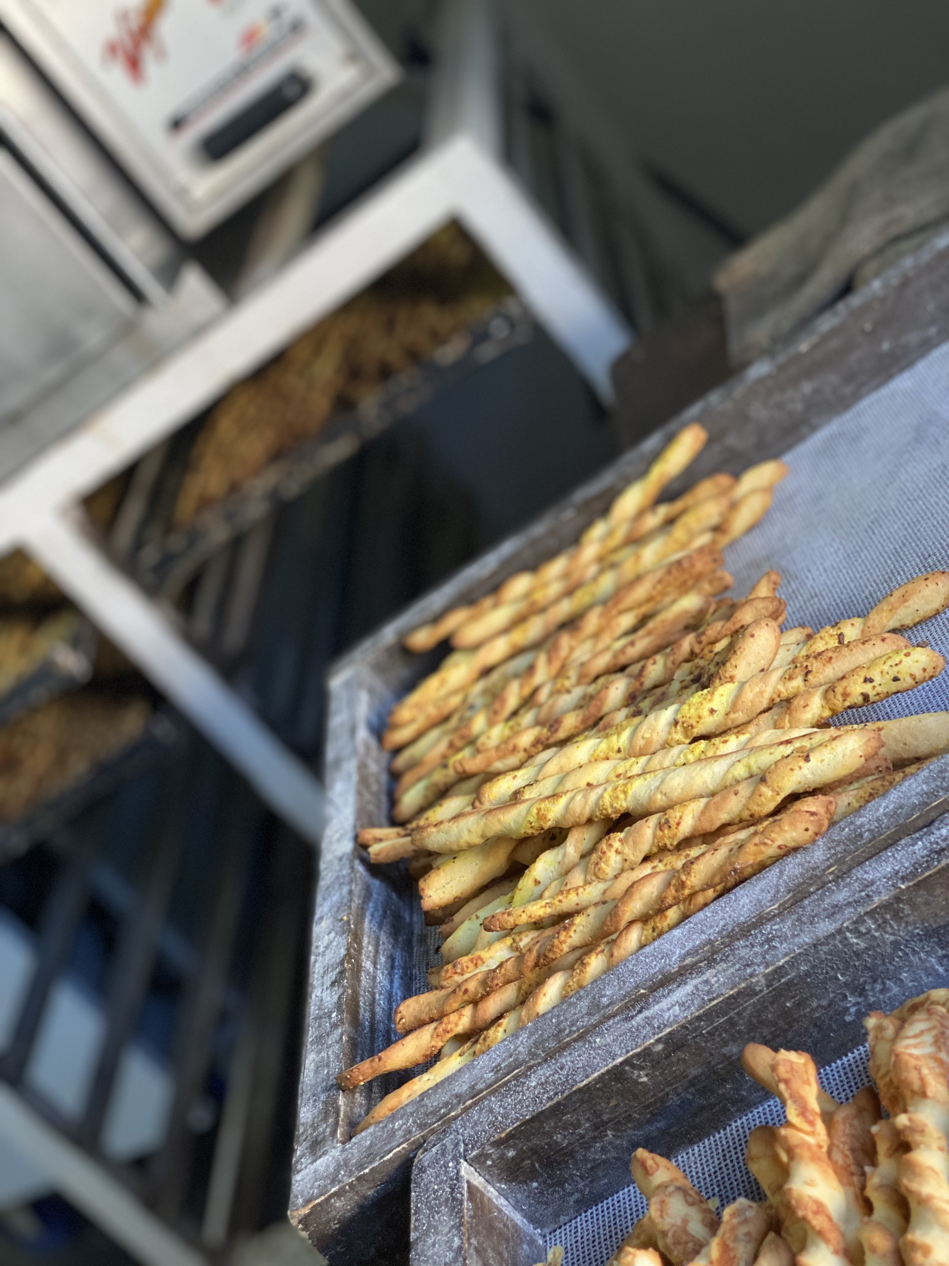 Grissini de Limão e Pimenta