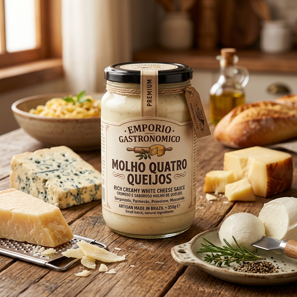 Molho Quatro Queijos