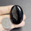 Thumbnail: Black Agate Cabochon