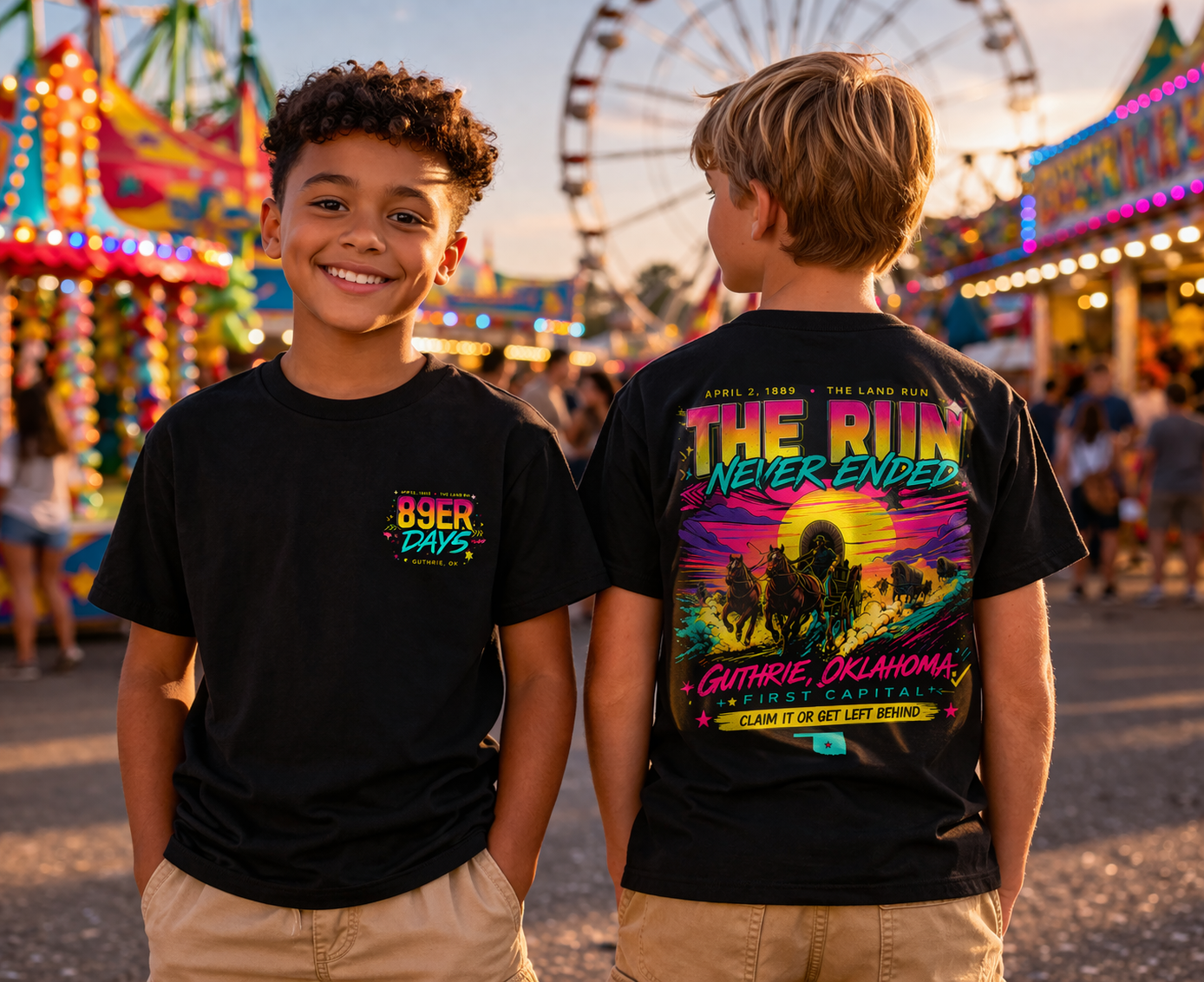 Youth 89ER Legacy Tee – 89ER Days Edition (Front & Back Print)