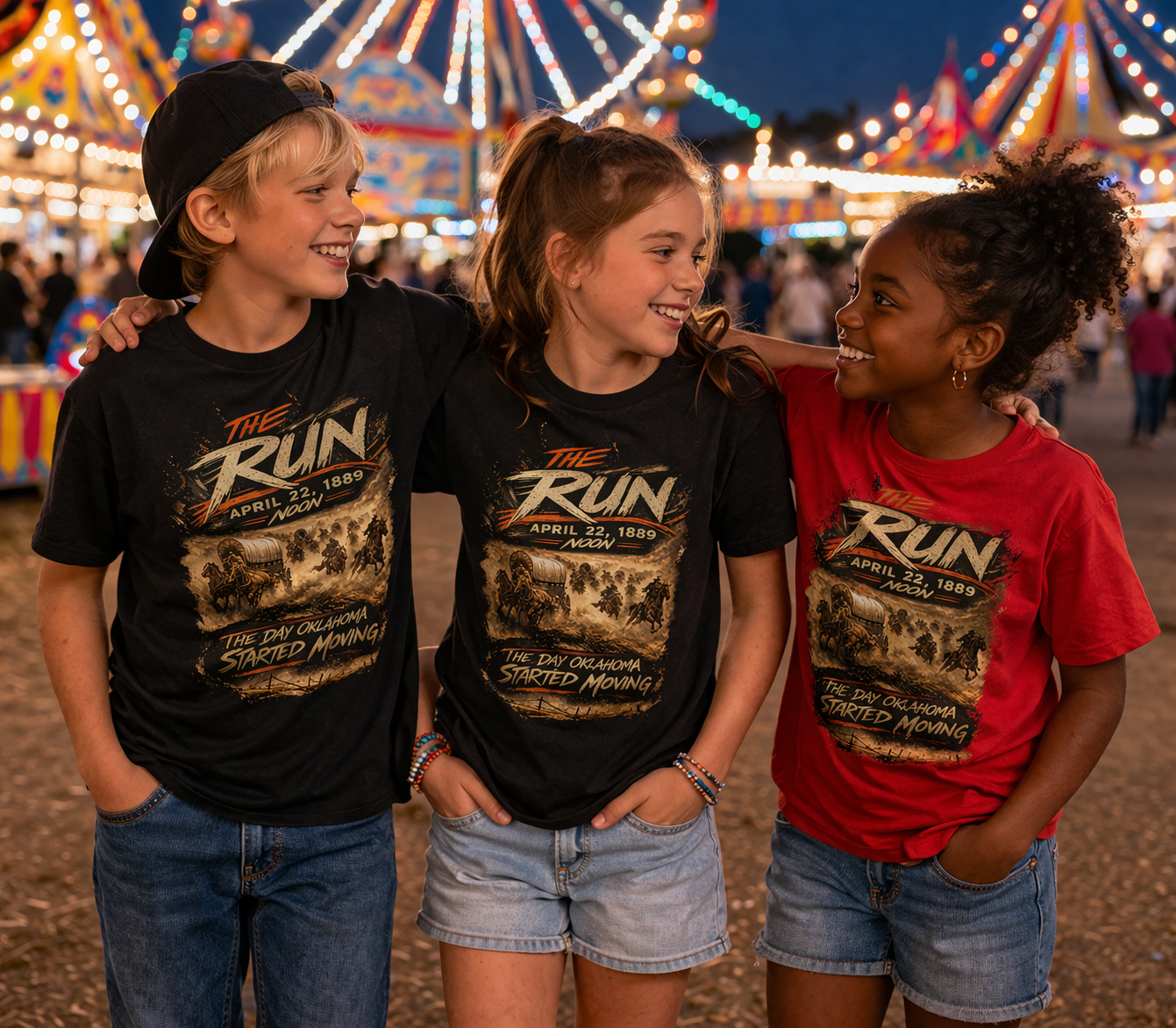 Youth The Run Tee - 89er Heritage