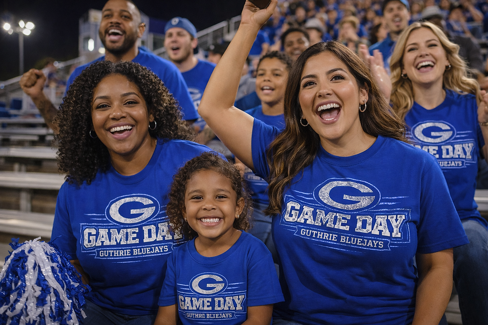Thumbnail: Youth Bluejay Game Day Spirit Tee